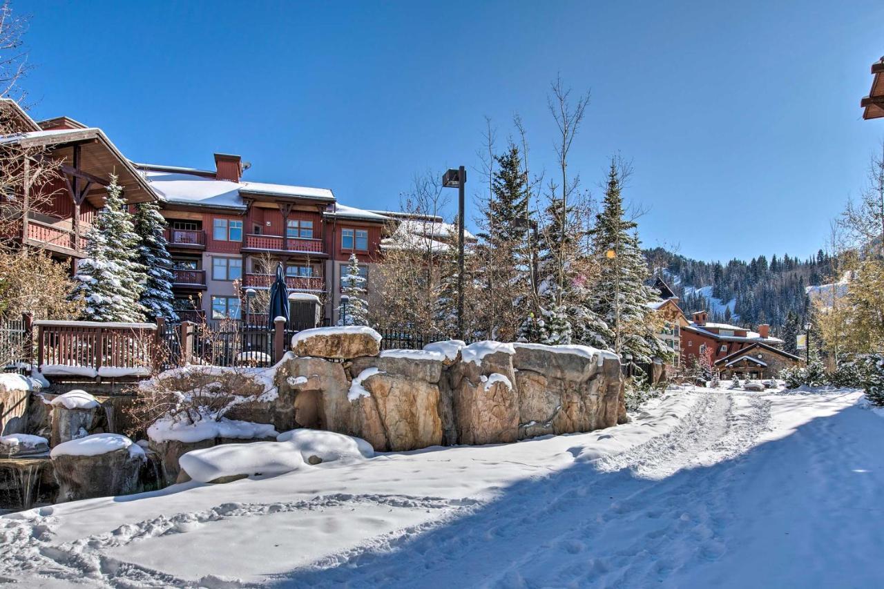 Solitude Mountain Slopeside Ski Condo With Hot Tub! Brighton المظهر الخارجي الصورة
