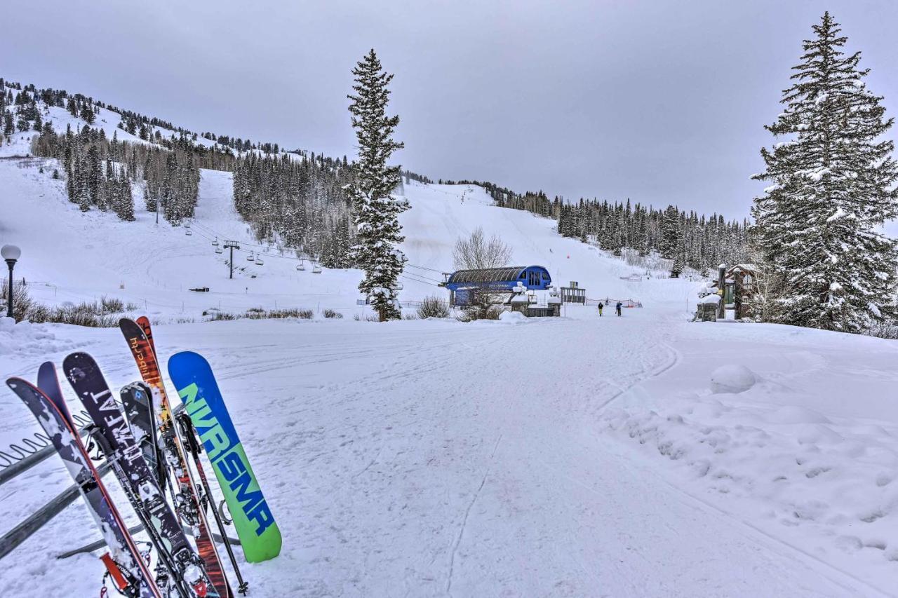 Solitude Mountain Slopeside Ski Condo With Hot Tub! Brighton المظهر الخارجي الصورة