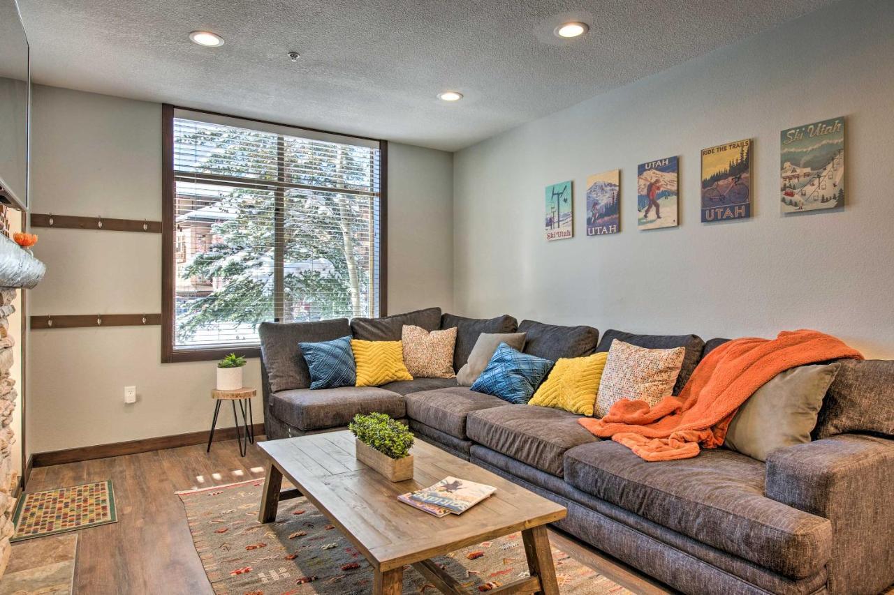 Solitude Mountain Slopeside Ski Condo With Hot Tub! Brighton المظهر الخارجي الصورة